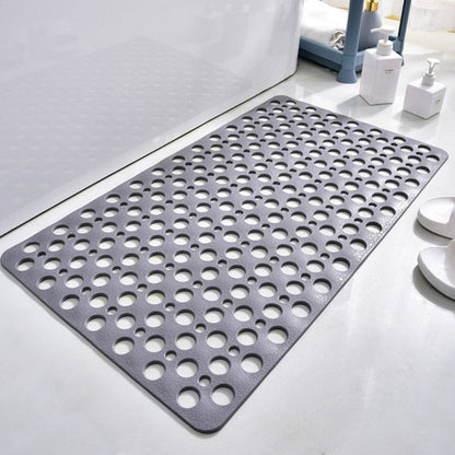Secure Collection | Non-Slip Shower Mat with Antibacterial Surface | Safe and Hygienic Bath Experience 0