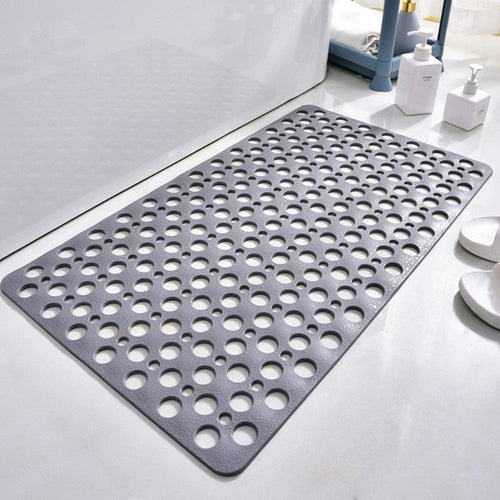 Secure Collection | Non-Slip Shower Mat with Antibacterial Surface | Safe and Hygienic Bath Experience 0