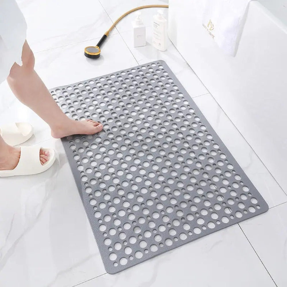 Secure Collection | Non-Slip Shower Mat with Antibacterial Surface | Safe and Hygienic Bath Experience 2