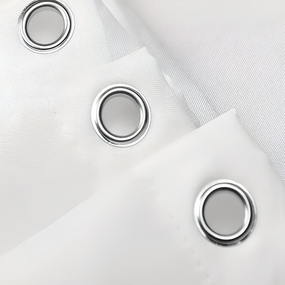 Shower Curtain Leaf Drop Vine Design Easy Care Mould-Resistant 7