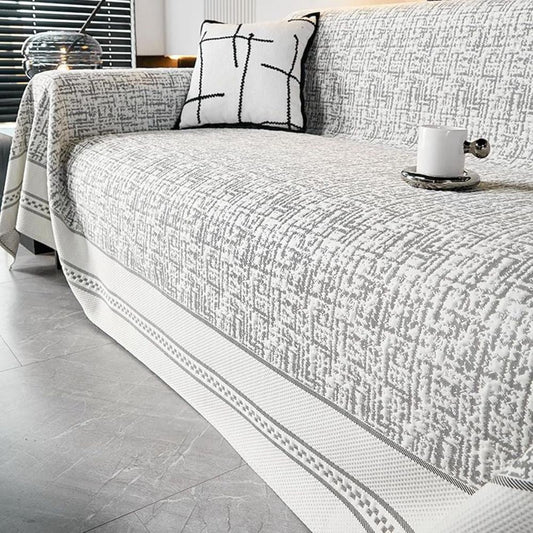 Sofa Cover Chenille Lightweight Breathable Design for Indoor Outdoor Use 0