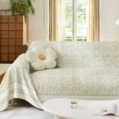 Sofa Cover Chenille Lightweight Breathable Design for Indoor Outdoor Use 6
