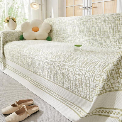 Sofa Cover Chenille Lightweight Breathable Design for Indoor Outdoor Use 8