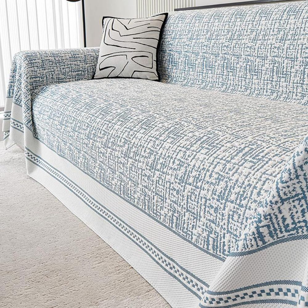 Sofa Cover Chenille Lightweight Breathable Design for Indoor Outdoor Use 9