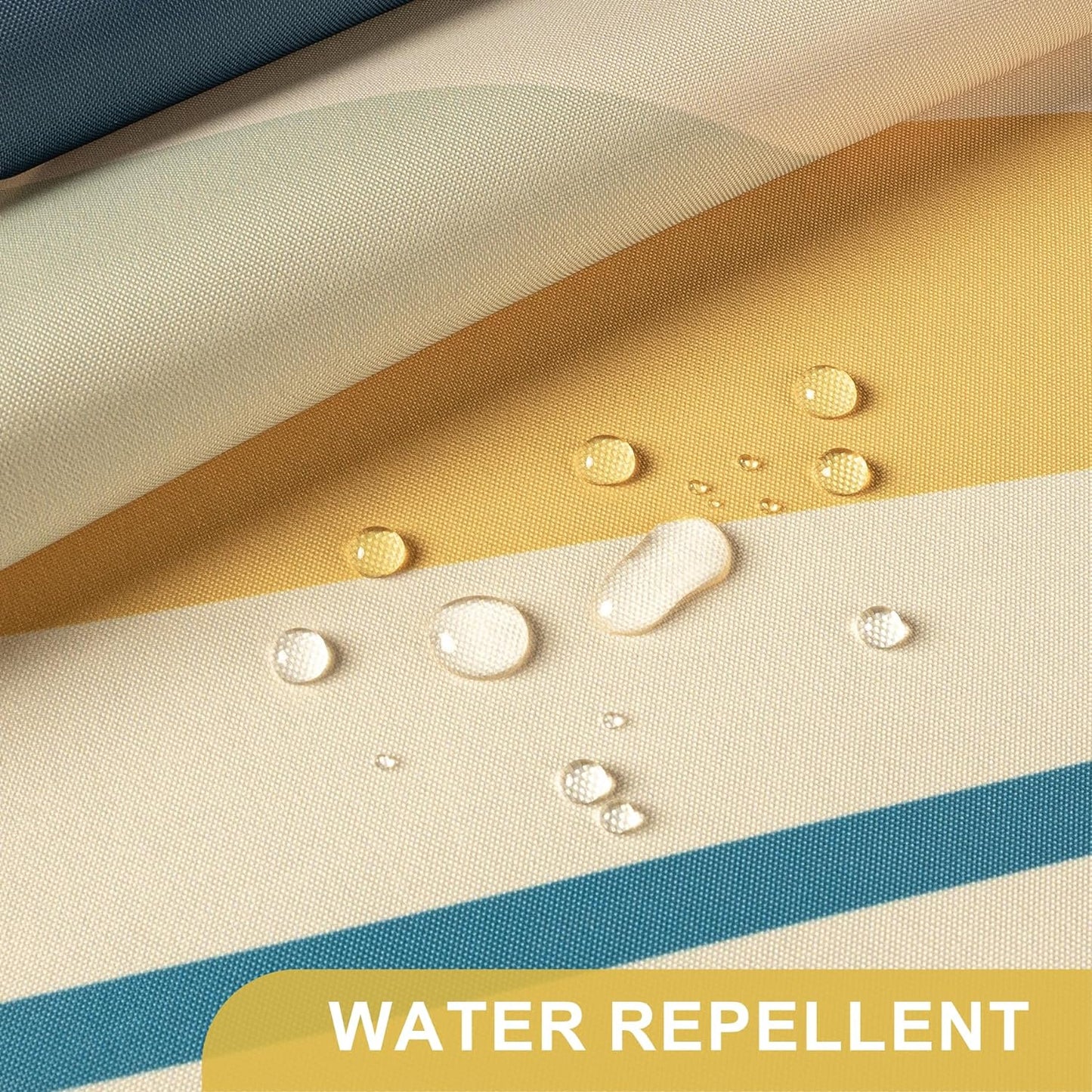 Sunshine | Luxury Shower Curtain Set with Unique Designer Patterns | Water-Repellent Fabric for Stylish Bathrooms 4