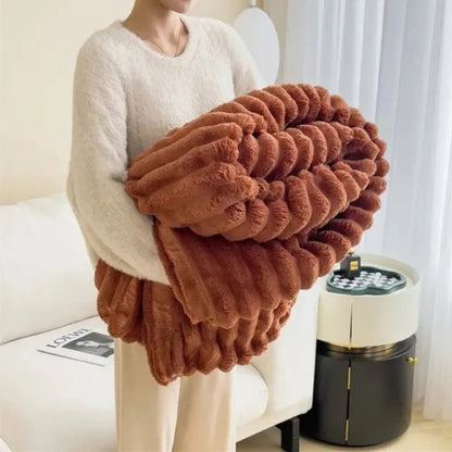 Throw Blanket | Textured Cloud-Like Softness | Year-Round Comfort 11