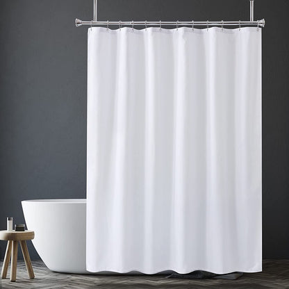 Versatile Shower Curtain Liner | 120G Waterproof Fabric with Weighted Stability | Easy Maintenance for a Dry, Stylish Bathroom 2
