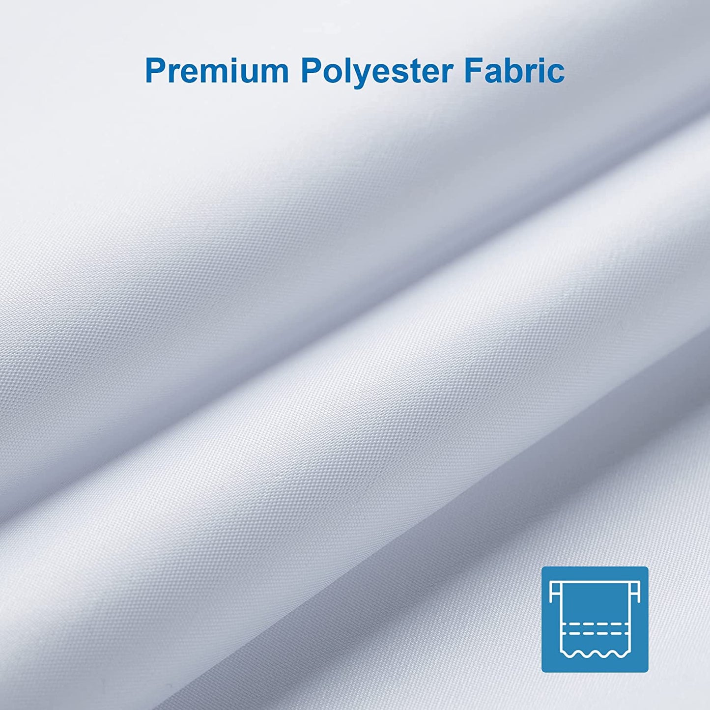 Versatile Shower Curtain Liner | 120G Waterproof Fabric with Weighted Stability | Easy Maintenance for a Dry, Stylish Bathroom 5