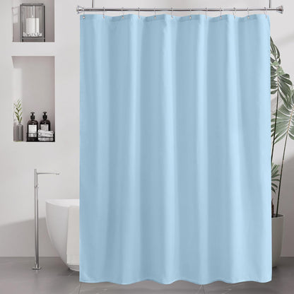 Vibrant Shower Curtain Liner | 2-in-1 Waterproof Design with Heavy-Duty Fabric for Ultimate Protection 14