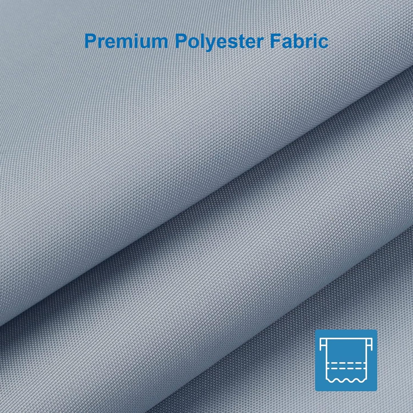 Vibrant Shower Curtain Liner | 2-in-1 Waterproof Design with Heavy-Duty Fabric for Ultimate Protection 6
