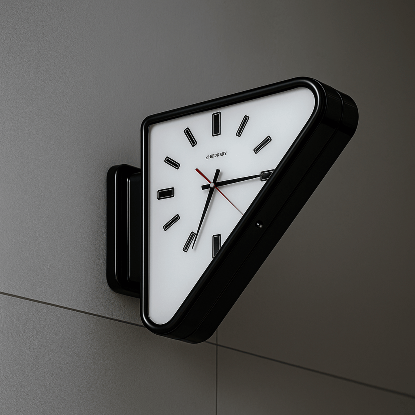 Wall Clock Dual-Sided Modern Minimalist Design for Enhanced Visibility 1