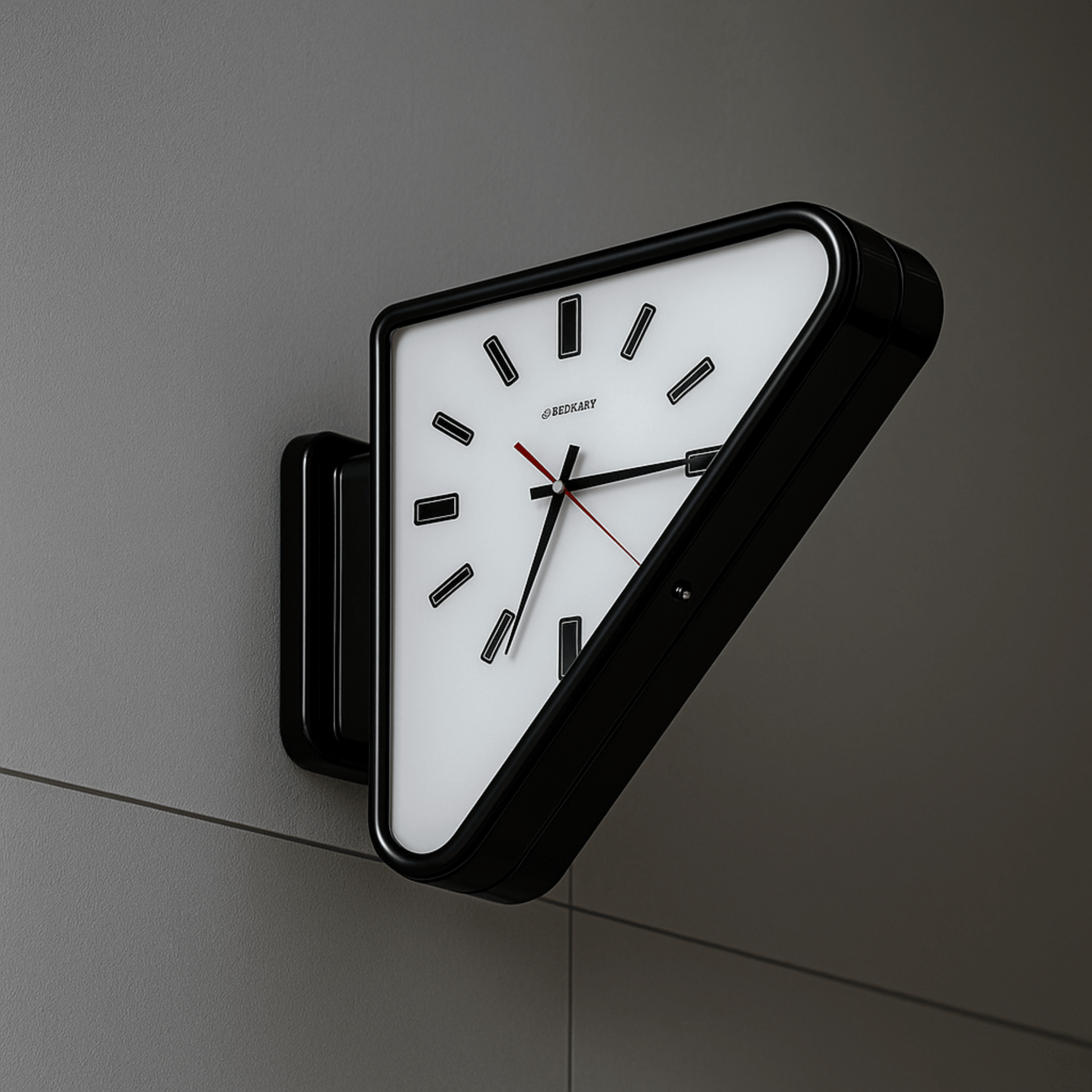Wall Clock Dual-Sided Modern Minimalist Design for Enhanced Visibility 1