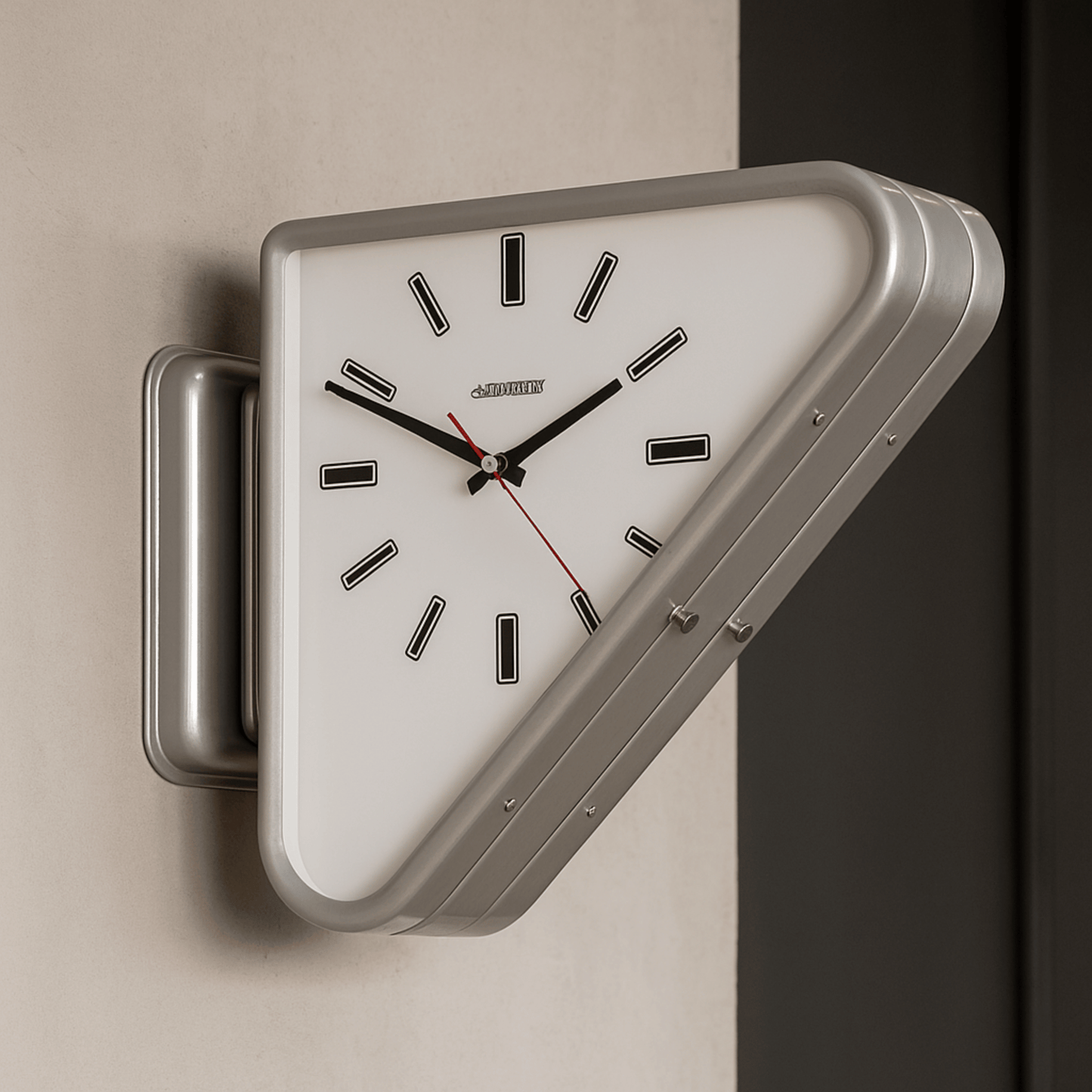 Wall Clock Dual-Sided Modern Minimalist Design for Enhanced Visibility 2