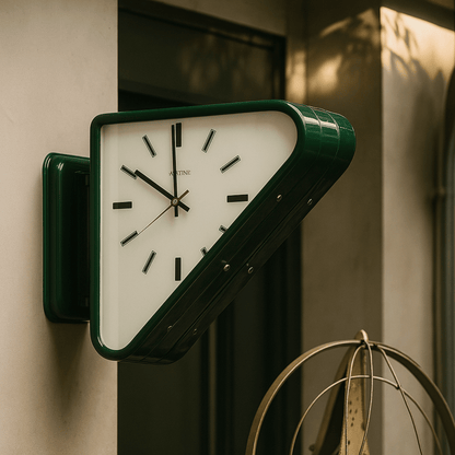 Wall Clock Dual-Sided Modern Minimalist Design for Enhanced Visibility 4