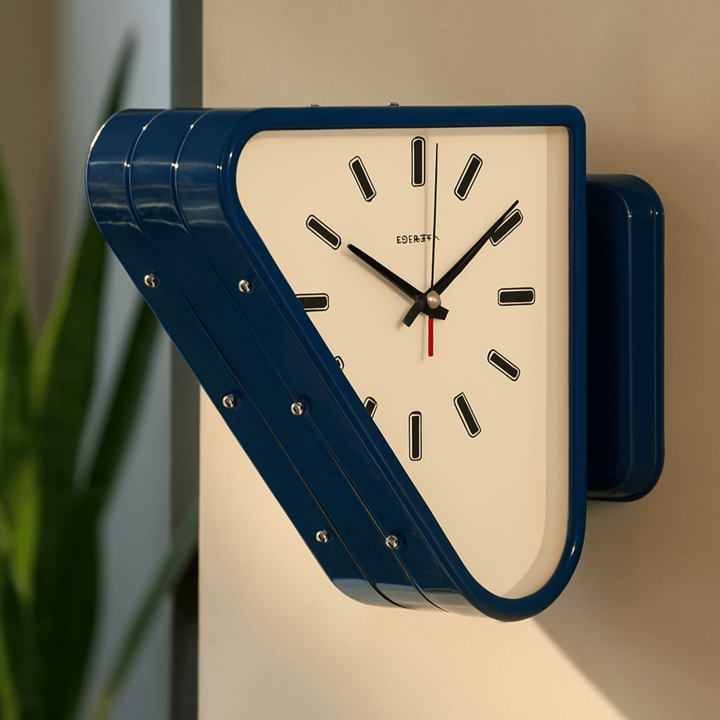 Wall Clock Dual-Sided Modern Minimalist Design for Enhanced Visibility 5