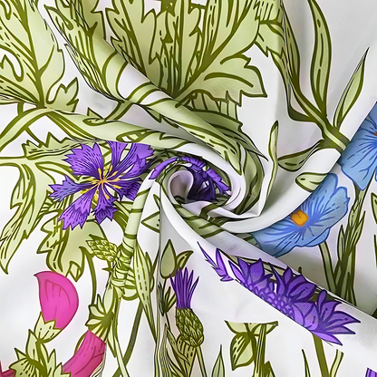Waterproof Shower Curtain Nature-Inspired Bird Tree Design Easy Care 3