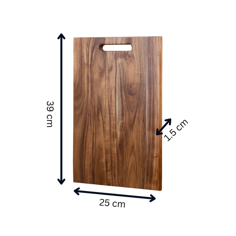 Wood Cutting Board Acacia Durable Versatile Kitchen Tool 4