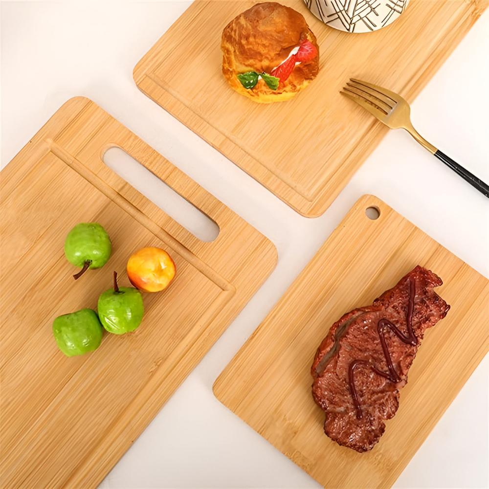 Wood Cutting Board Double-Sided Eco-Friendly Durable Design 1