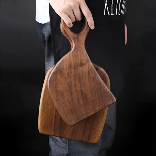 Wood Cutting Board Ergonomic Handle Versatile Kitchen Use 4