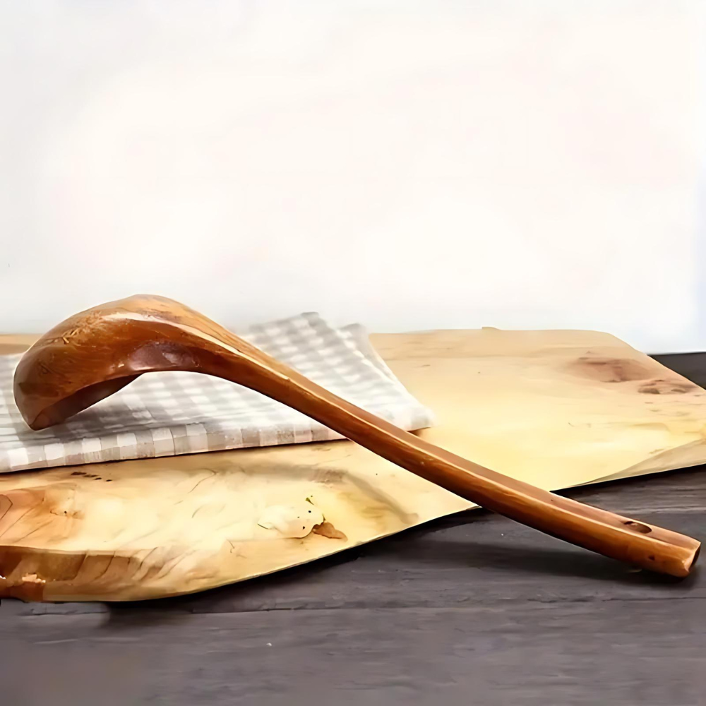 Wooden Spoon for Cooking Non-Scratch Design Eco-Friendly Use 4
