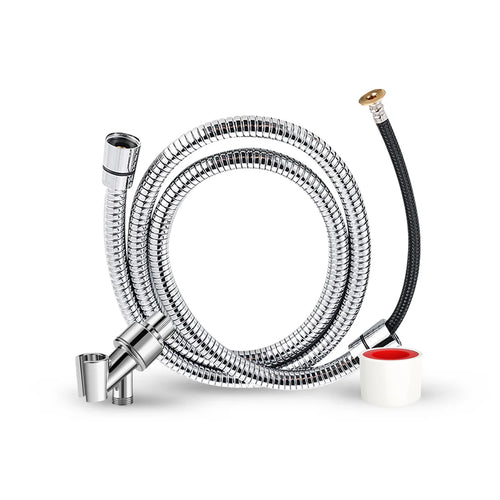 Shower Hose Stainless Steel Universal Connector Set