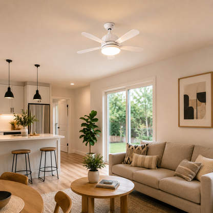 Worvane socket fan light in living room kitchen bedroom and dining room